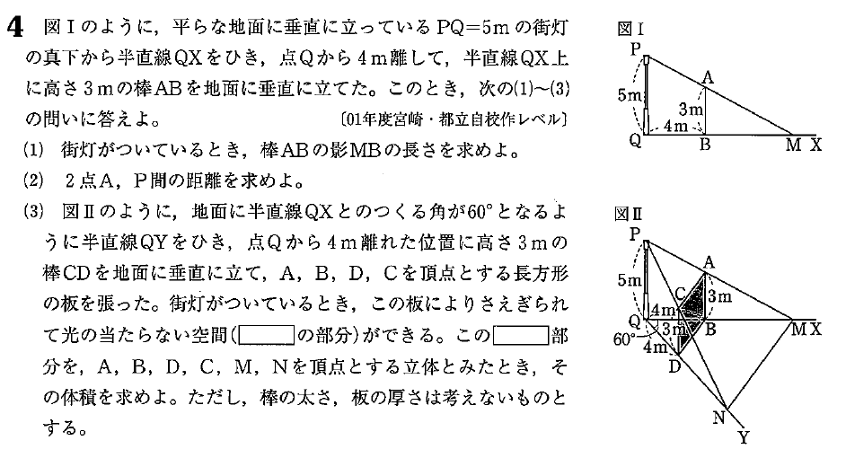 早稲田実業学校高等部入試問題の類似問題