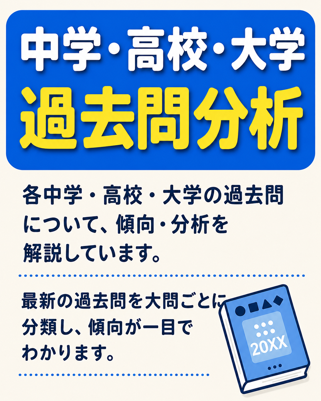 中学・高校・大学過去問分析